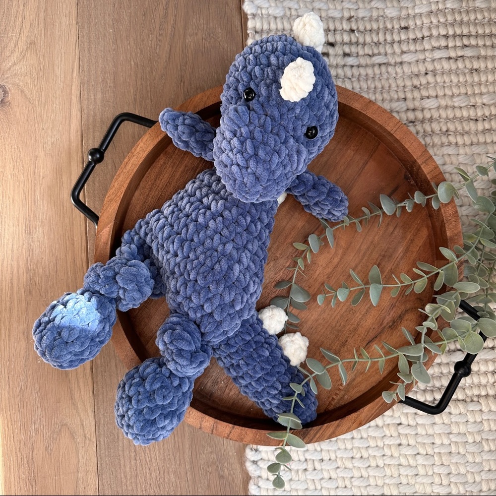 Crochet Dino Snuggler